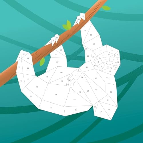 Paint by Sticker Kids: Rainforest Animals thumbnail 3