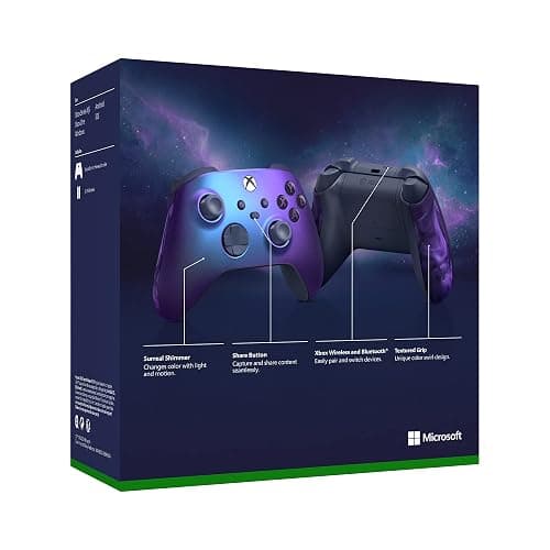 Xbox Special Edition Wireless Gaming Controller – Stellar Shift Series X|S, One, Windows PC, Android, and iOS thumbnail 8
