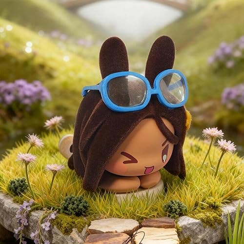 Bahomu Anime Blind Box, Cute Alien Stage Rabbit Series Mystery Box Figure, Collectable Kawaii Figures for Alien Stage Fans Gifts (1PC) thumbnail 8