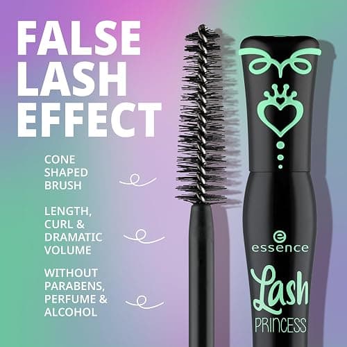 essence Lash Princess Mascara Holiday Gift Set | 4 Vegan & Cruelty-Free Mascaras | False Lash Effect, Waterproof, Primer, Curl & Volume | Stocking Stuffer for Beauty Lovers thumbnail 4