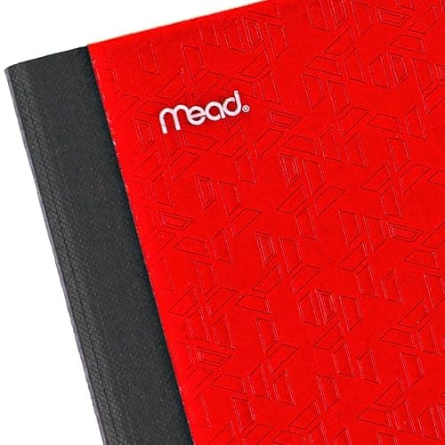 Five Star Composition Book + Study App, 4 Pack, Wide Ruled Paper, 7-1/2" x 9-3/4", 80 Sheets, Forest Green, Tidewater Blue, Fire Red and Harvest Yellow (950033B-ECM) thumbnail 8