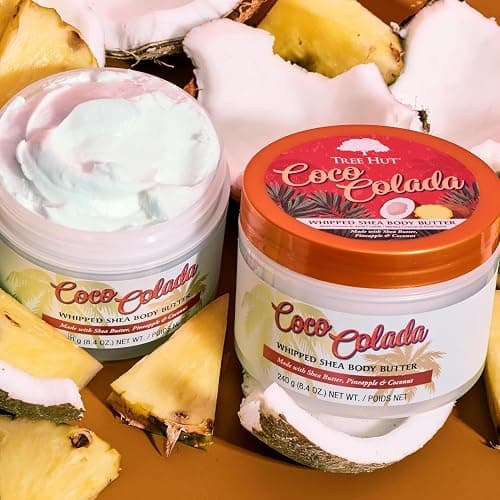 Tree Hut Coco Colada Whipped Shea Body Butter, Hydrating & Nourishing Body Lotion with Natural Oils, Moisturizer for Soft & Smooth Skin, 8.4 Oz thumbnail 5