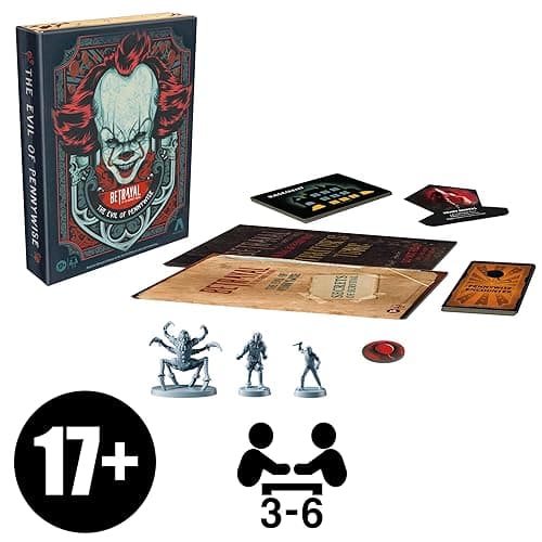 Avalon Hill Betrayal at The Neibolt House: The Evil of Pennywise Expansion | Ages 17+ | 3-6 Players thumbnail 8
