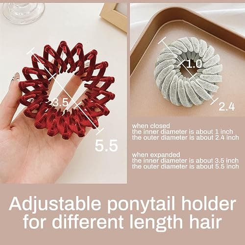Sizobi Bird Nest Magic Hair Clip, Hair Accessories for Women,Hair Ties Bun Maker Scrunchies for Thick Thin Hair,Hair Clips for Women,Ponytail Holders thumbnail 2