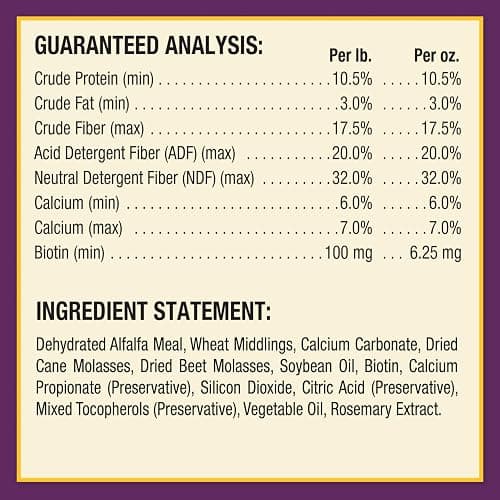 Horse Health Vita Biotin Crumbles horse hoof Supplement, Helps maintain healthy, sound hooves and strong hoof walls, 3 lbs., 48 day supply thumbnail 7