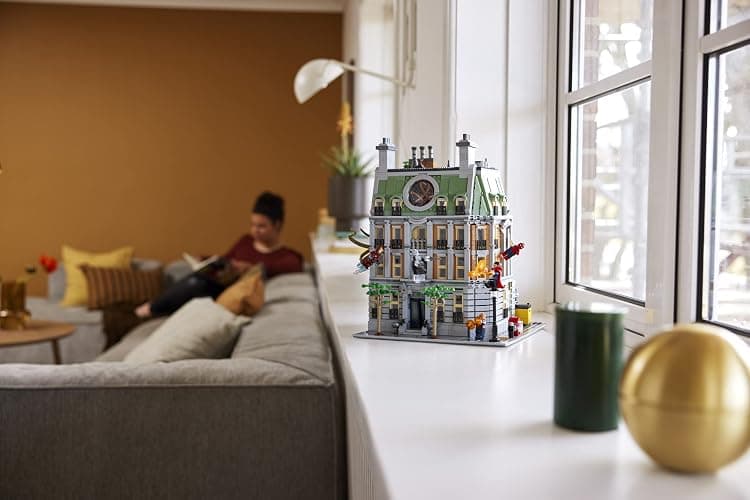 LEGO Marvel Sanctum Sanctorum 76218, 3-Story Modular Building Set, Avengers Movie Collectible, 9 Minifigures Including Doctor Strange, Wong, Spider-Man, Iron Man and The Scarlet Witch thumbnail 7