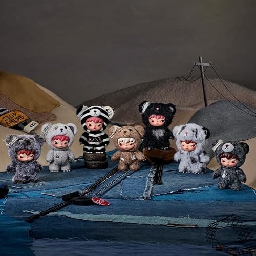 POP MART Hirono Road Journal Series-Plush Doll Pendant Blind Box Figures, Collectible Toys Home Decorations, Holiday Birthday Gifts for Girls and Boys, Single Box - Image 1