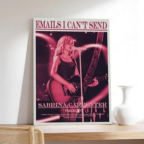 SMART COLOR SABRINA CARPENTER (20) Canvas Poster Wall Art Decor Print Picture Paintings for Living Room Bedroom Decoration 08x12inch(20x30cm) thumbnail 7