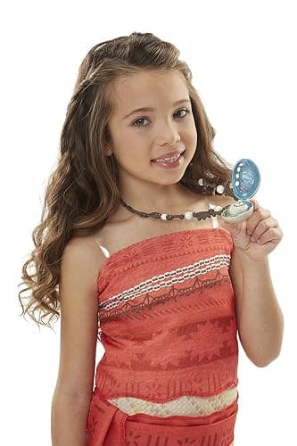 Disney Moanas Magic Shell Heart Light Up Necklace by Te Fiti Brand Name Disney Moana thumbnail 6