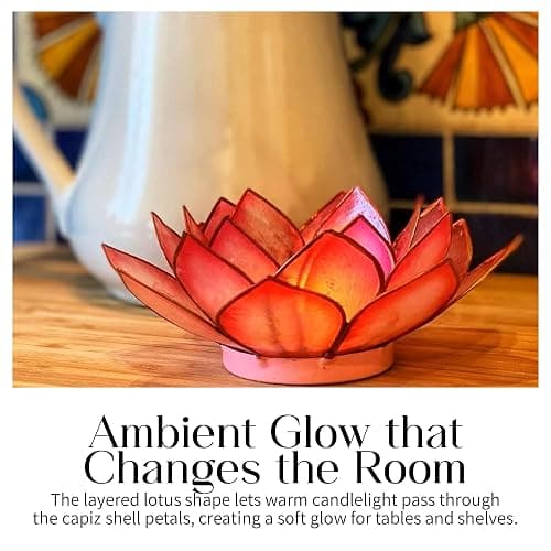 lotus tea light holder thumbnail 6