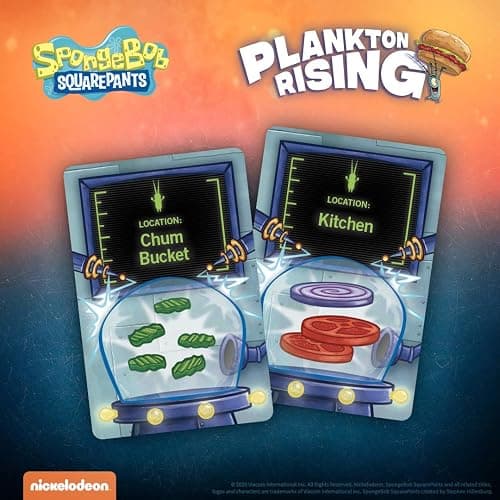 USAOPOLY Spongebob: Plankton Rising Cooperative Dice and Card Game | Featuring Artwork & Characters from Nickelodeon's Spongebob Squarepants Cartoon | Officially Licensed Spongebob Game thumbnail 9