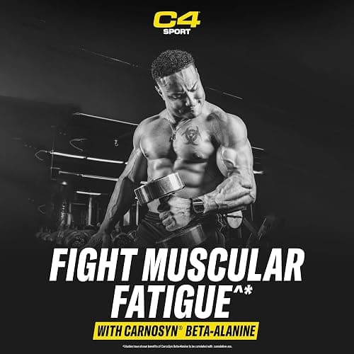 Cellucor C4 Sport Pre Workout Powder Blue Raspberry - Pre Workout Energy with 3g + 135mg Caffeine and Beta-Alanine Performance Blend - NSF Certified for Sport | 30 Servings thumbnail 6