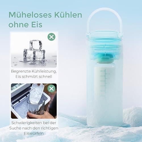 Momcozy Tragbarer Muttermilchkühler für unterwegs, 355ml Kompakt | 355ml kompakt, auslaufsicher, 24h eisfreie Kühlung, doppelwandige Isolierung, BPA-frei, für Reisen, unverzichtbares Geschenk thumbnail 7