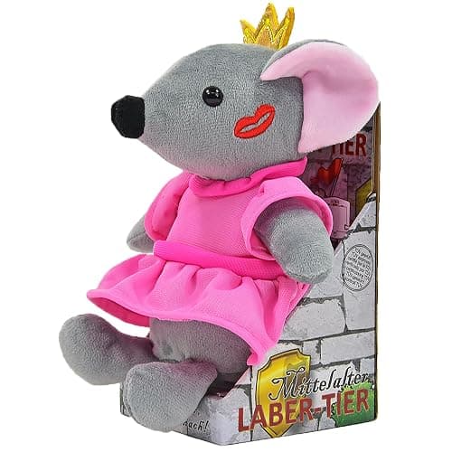 Winfried Koegler Kögler 76907 - Souris Labertier Princesse Sophia, 20,5 cm env., Figurine en Peluche avec Fonction de Reproduction, babille de manière Amusante et Bouge. thumbnail 2