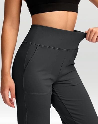 G Gradual Women's Yoga Pants Wide Leg wiht Pockets High Waist Stretch Loose Casual Lounge Sweatpants Petite/Regular/Tall thumbnail 5