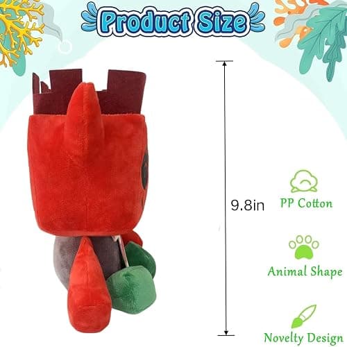 TQJOUJOU JX1DX1 Plush Toys, 9.8in Killers and Survivors Stuffed Animals Doll, Collectible Plushies for Video Games Fans (Red) thumbnail 2