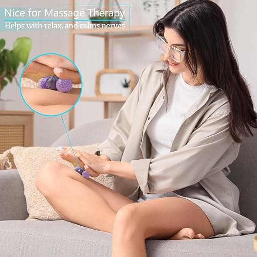 luckdoor Silicone Magnetic Balls Fidget Toys for Adults & Teens,4PCS Stress Relief Sensory Toys for Autism ADHD Anxiety,Fun Textures Gadgets,Office Desk Toy,Stocking Stuffer for Men Women Teen Gift thumbnail 6