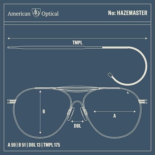 AO Hazemaster Sunglasses - AOLite Nylon Lenses thumbnail 4
