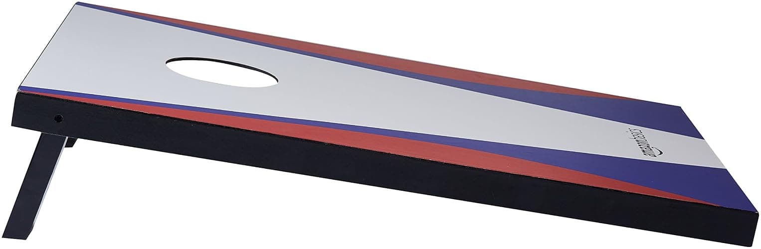 Amazon Basics Cornhole Set, Blue/Red thumbnail 3