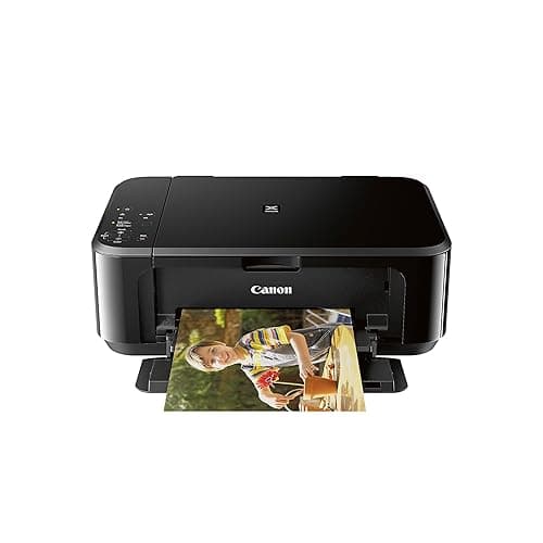 Canon Pixma MG3620 Wireless All-in-One Color Inkjet Printer with Mobile and Tablet Printing, Black - Black - Printer