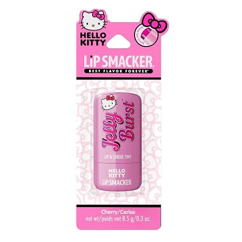 Lip Smacker Hello Kitty So Jelly Lip & Cheek Tint, Moisturizing Sheer & Buildable Color, Fun Bouncy Jelly Texture, Sweet Cherry Flavor - Cherry - Cherry thumbnail 4