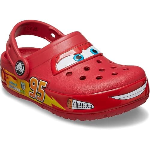 Crocs Unisex-Child Crocband Cars Lightning McQueen Clogs, Light Up Shoes thumbnail 9