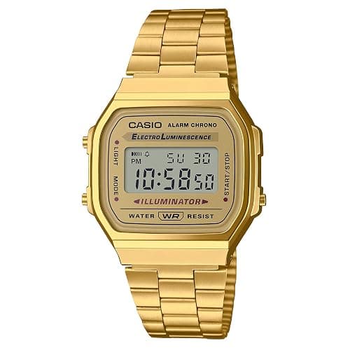 Casio Vintage Retro Collection Metal Watch A168W - Image 1