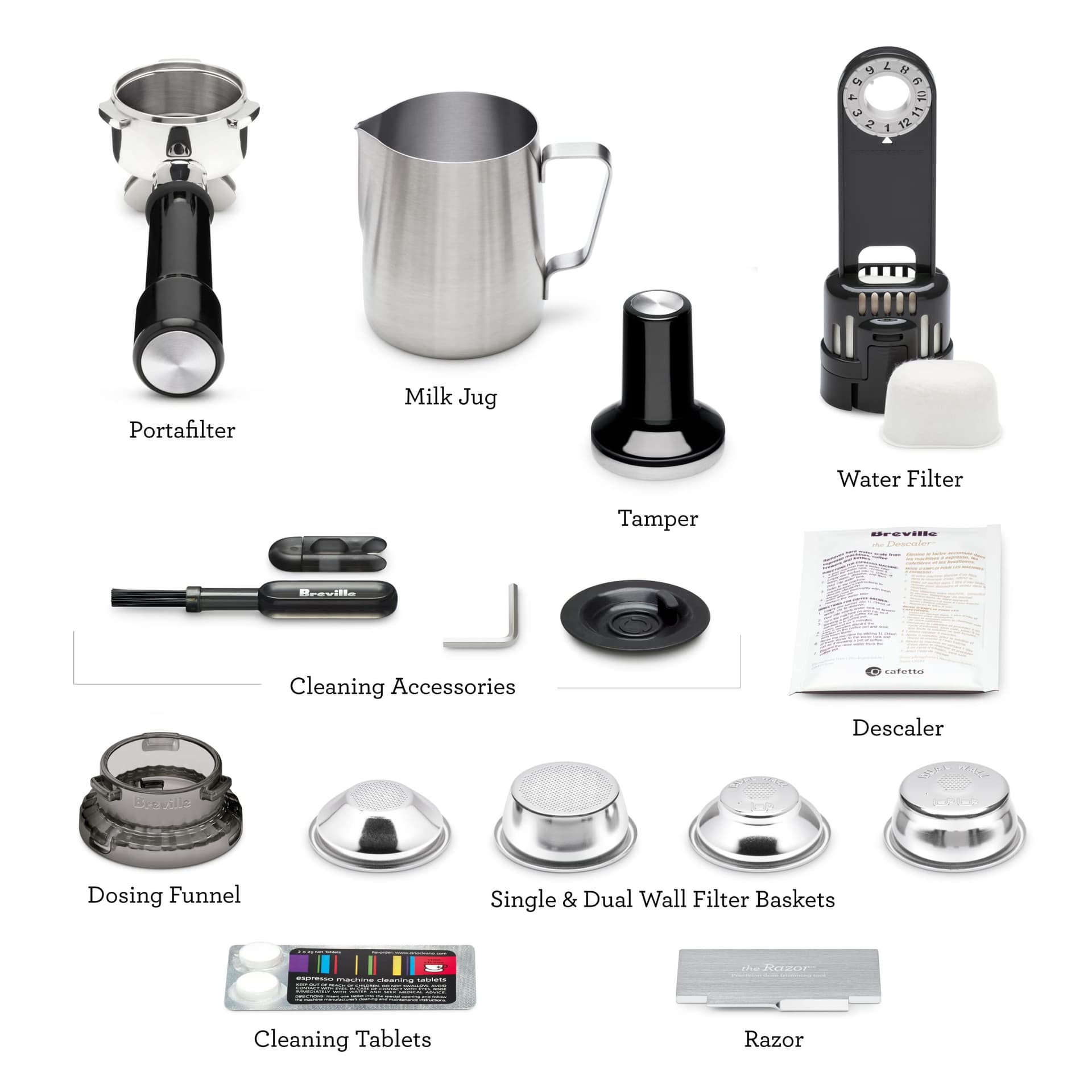 Breville Barista Express Espresso Machine, Brushed Stainless Steel BES870BSS thumbnail 8