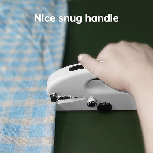 Unique sewing experience: Handheld sewing machine with storage box, portable package,mini sewing machine for travel, including various accessories and tools thumbnail 5