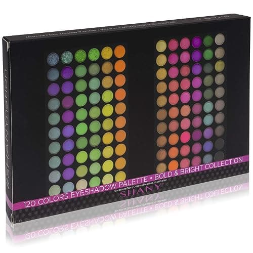 SHANY Highly Pigmented Eye Makeup Palette, 120 Matte Shimmer Metallic Eyeshadow Pallet with Long Lasting and Blendable Natural Colors - Classic Neon thumbnail 8