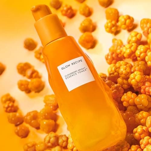 Glow Recipe Cloudberry Brightening Toner + Essence Skincare - CoQ10 Face Toner to Strengthen Skin Barrier + Hydrating Rice Water, Vitamin C, E & 5% Glycerin to Soften & Even Skin Tone (75ml) thumbnail 2
