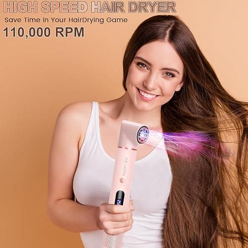 6 in 1 Hot Air Styler & Hair Dryer Brush, Multi-Styler High-Speed Negative Ionic Wrap Air Hair Styler for Curling, Fast Dry, Straightening - Versatile Hair Styling Tool at Home, Holiday Gift for Women thumbnail 3