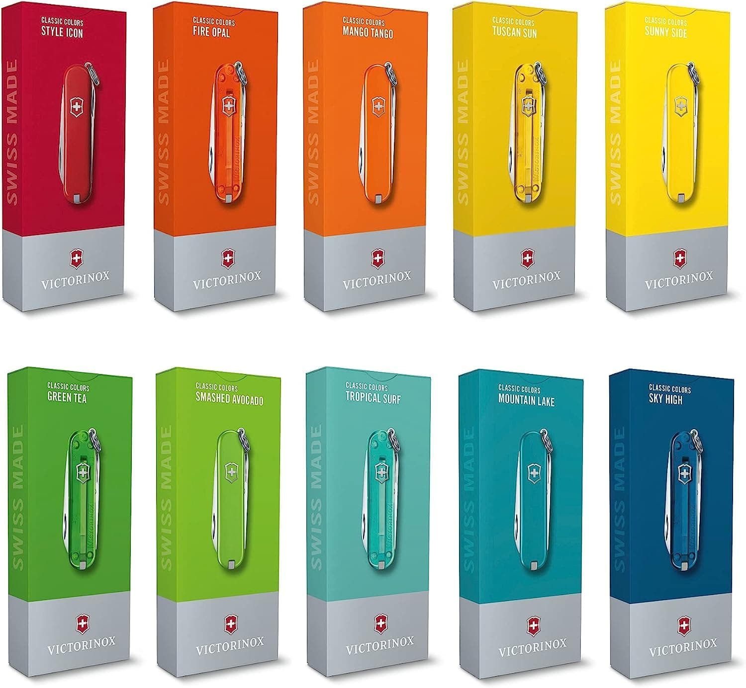 Victorinox Swiss Army Pocket Knife Classic SD with 7 Functions, Mango Tango - Mango Tango thumbnail 8