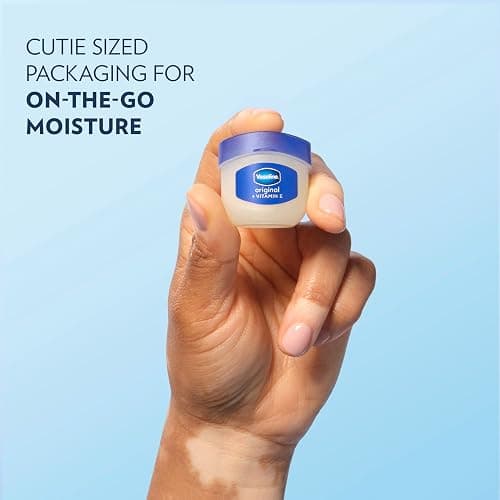 Vaseline Lip Therapy 2 Pack Original Mini For Dry, Chapped Lips Hydrating Lip Balm 0.5 oz thumbnail 3
