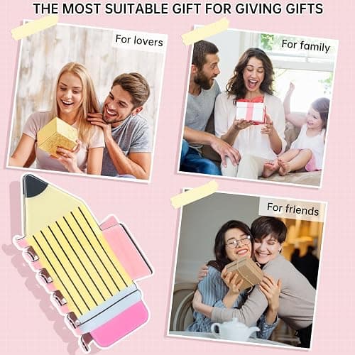 3Pcs Pencil Hair Claw Clips Funny Teacher Hair Clips Cute Back To School Accessories for Teachers Appreaction Present (Yellow) thumbnail 3