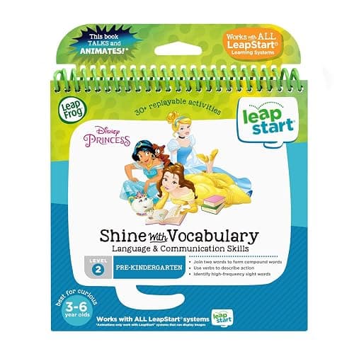 LeapFrog LeapStart 3D Disney Princess Shine with Vocabulary Book - Image 1