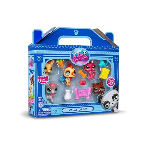 Littlest Pet Shop Farm Besties Collector Set - Gen 7 Bobble Head Pets #56-60, Imagination Toy for Kids 4+ thumbnail 4