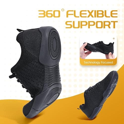 ZVC Cheer Shoes White Cheerleading Shoes for Women Cheer Sneakers Youth | Comfortable Breathable Flexible Cheer Competition Athletic Training Dance Tennis Shoes thumbnail 6
