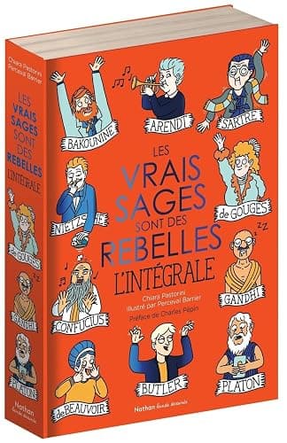 Les vrais sages sont des rebelles - L'intégrale - Les vrais sages enfin au complet - Pour découvrir la philosophie dès 9 ans ! BD Philo - Image 1