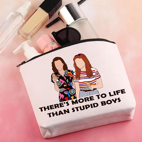 BDPWSS Scary Movie Merchandise Makeup Bag There's More To Life Than Stupid Boys Horror TV Show Gift Scary Movie Fan Gift (Stupid Boys) thumbnail 5