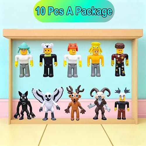 10 Pcs 99 Nights in The Forest Action Figure Toys, 3 Inch The Deer Owl Ram Monster Figures for Game Fans, for Kids, Collectors, Home Decor thumbnail 4