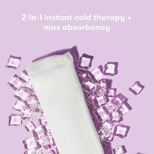 Frida Mom 2-in-1 Postpartum Pads, Absorbent Perineal Ice Maxi Pads, Instant Cold Therapy Packs and Maternity Pad in One thumbnail 2