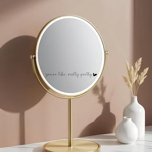 4 x You Are Like Really Pretty Rear View Mirror Sticker,Car Rear View Mirror Decal,Affirmation Rearview Mirror Stickers,Car Accessories For Women,Water Bottle Laptop Bumper Tumbler Vanity Window Decal thumbnail 5
