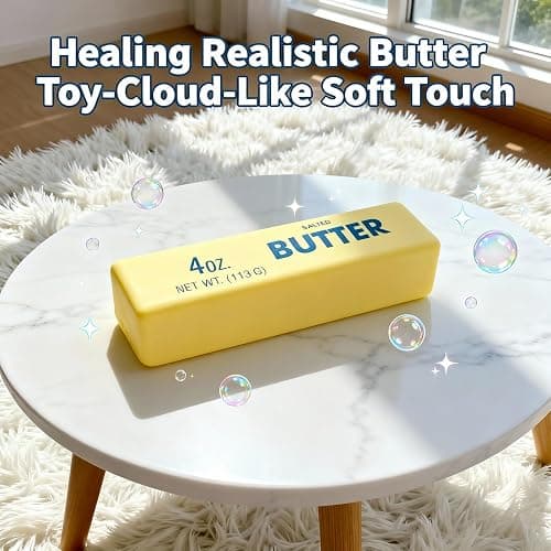 Midou Slow Rising Dumpling Squishy Butter Squeeze Toy Sensory Stress Relief Squishies Soft & Stretchy Fidget Toys for Anxiety Relief Party Favors 1Pcs with Smile Face thumbnail 6