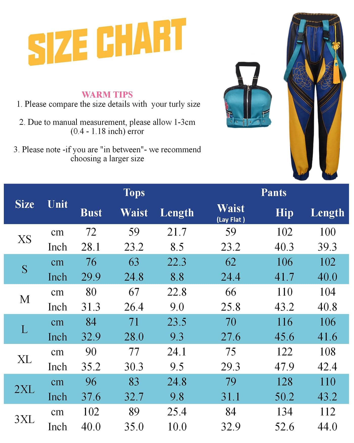 Koongso Women’s Anime K-Pop Demon-Hunting Costume, Hunters Idol Zoey Cosplay Full Outfits Halloween Carnival Fancy Dress Up - X-Small thumbnail 5