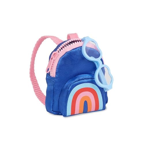 Glitter Girls – 14-Inch Doll Clothes – 7 Pieces School Outfit – Colorful Skirt & Accessories – Rainbow Backpack & Glasses – 3+ Years– A+ Fashion thumbnail 9
