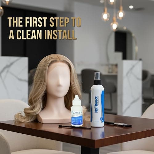 Professional Hair Labs No Sweat Scalp Antiperspirant - Prevents Oil & Sweat for Secure Wig Adhesive Bond, Works with All Lace Wig Adhesives - 8oz thumbnail 3