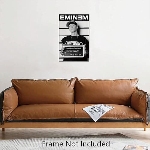 XIHOO Eminem (Mugshot) Poster Frameless Gift 12 x 18 inch(30cm x 46cm)-S-193… thumbnail 7