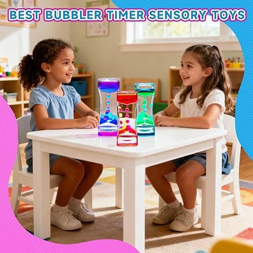 YUE MOTION Liquid Motion Bubbler - Stocking Stuffers for Kids - Sensory Fidget Desk Toy for Kids & Adults - Calming Visual Bubbler Toys for Classroom, Desk Decor, Stocking Stuffers thumbnail 4