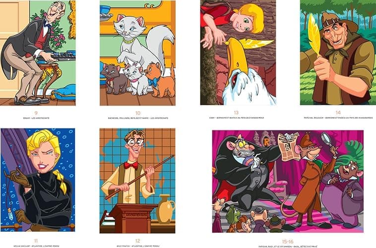Coloriages mystères Disney - Héros & Méchants, la battle thumbnail 3